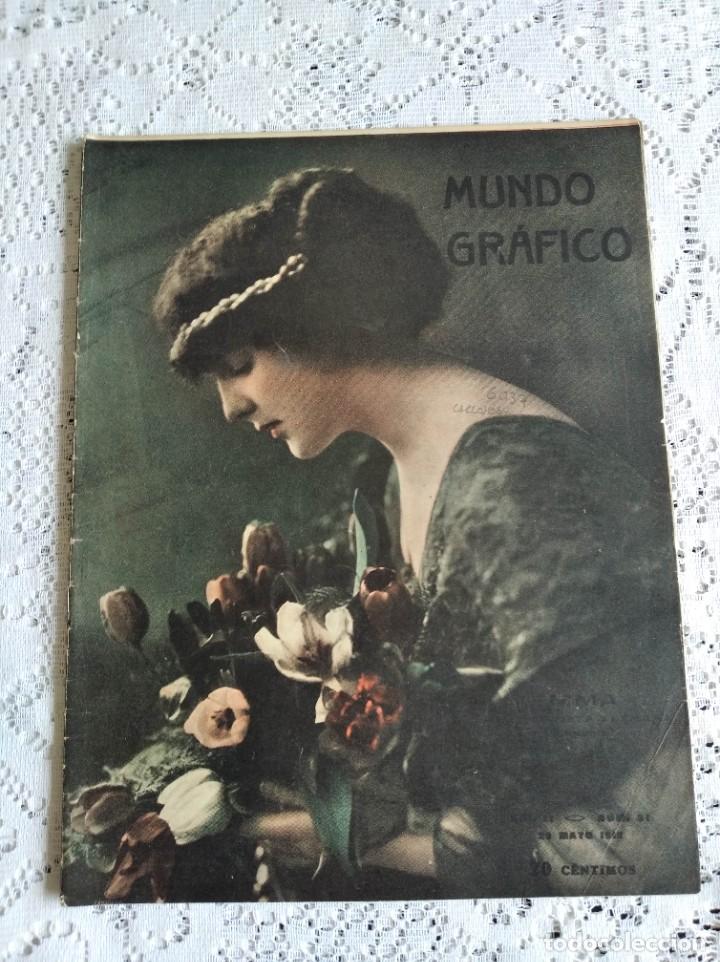 Coleccionismo de Revistas y Peri&oacute;dicos: REVISTA MUNDO GR&Aacute;FICO. A&Ntilde;O 2. N&ordm; 31. 29 MAYO 1912. ENTIERRO DE MEN&Eacute;NDEZ PELAYO. MANIOBRAS DE C..LEER