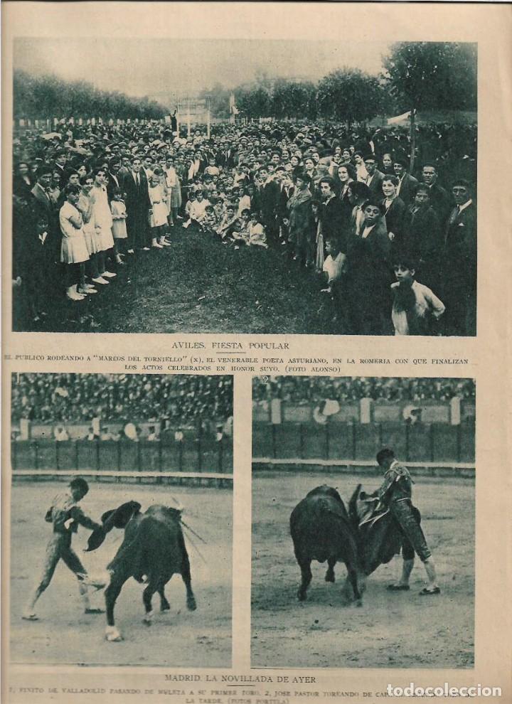 Collezionismo di Riviste e Giornali: 1927 EJERCITO JOSE CARRILLO AVIADOR BERTAUD AVILES POETA MARCOS DEL TORNIELLO HARINA NESTLE URODONAL