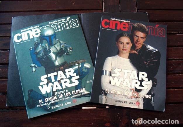 Coleccionismo de revistas y peri&oacute;dicos: STAR WARS / LA GUERRA DE LAS GALAXIAS / EL ATAQUE DE LOS CLONES / EDICION ESPECIAL 2 REVISTAS