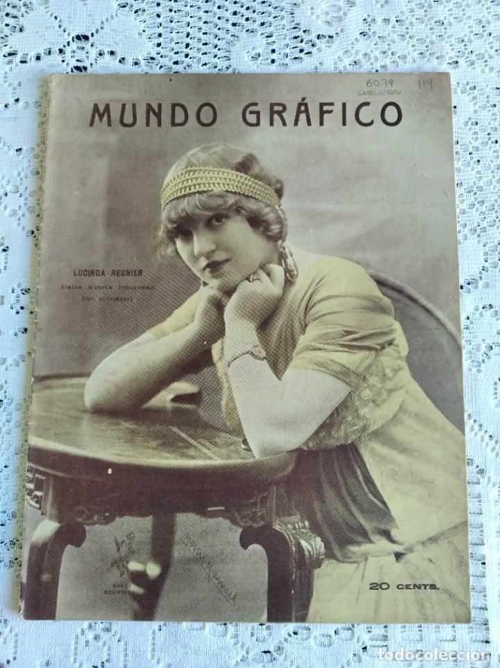 Coleccionismo de Revistas y Peri&oacute;dicos: REVISTA MUNDO GR&Aacute;FICO. A&Ntilde;O 4. N&ordm; 119. 4 FEBRERO 1914. EN MEMORIA DE CANALEJAS. GR&Aacute;FICAS DE MAR..LEER