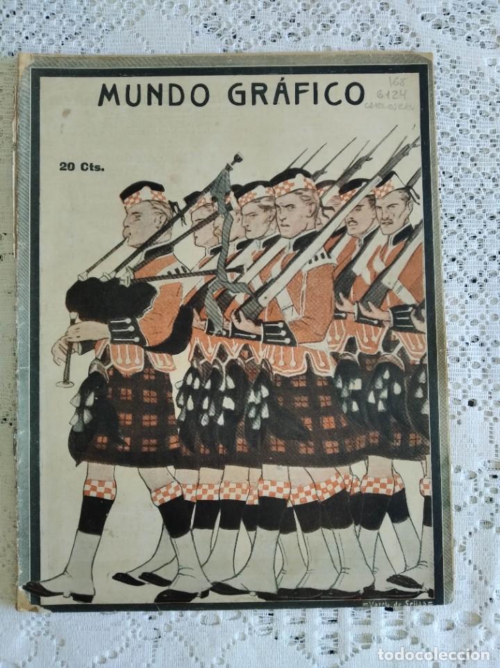 Coleccionismo de Revistas y Peri&oacute;dicos: REVISTA MUNDO GR&Aacute;FICO. A&Ntilde;O 5. N&ordm; 168. 13 ENE. 1915. PESCA DE BOU EN VALENCIA. NOTAS GR&Aacute;FICAS D..LEER