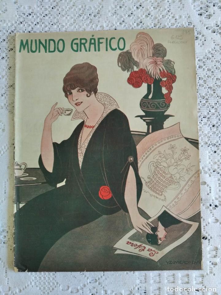 Coleccionismo de Revistas y Peri&oacute;dicos: REVISTA MUNDO GR&Aacute;FICO. A&Ntilde;O 5. N&ordm; 175. 3 MAR. 1915. UN PINTOR H&Uacute;NGARO. LA CALAMIDAD DE LAS OPOS..LEER