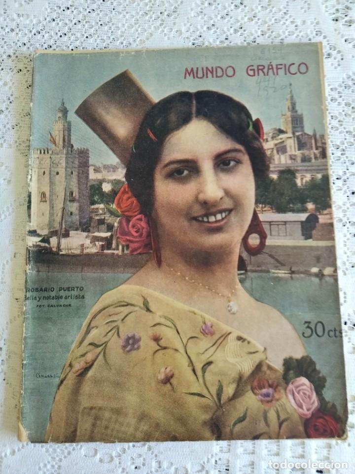 Coleccionismo de Revistas y Peri&oacute;dicos: REVISTA MUNDO GR&Aacute;FICO. A&Ntilde;O 10. N&ordm; 441. 14 ABR. 1920. EJ&Eacute;RCITO ROJO DE ALEMANIA. MAESTRO DEL VO..LEER