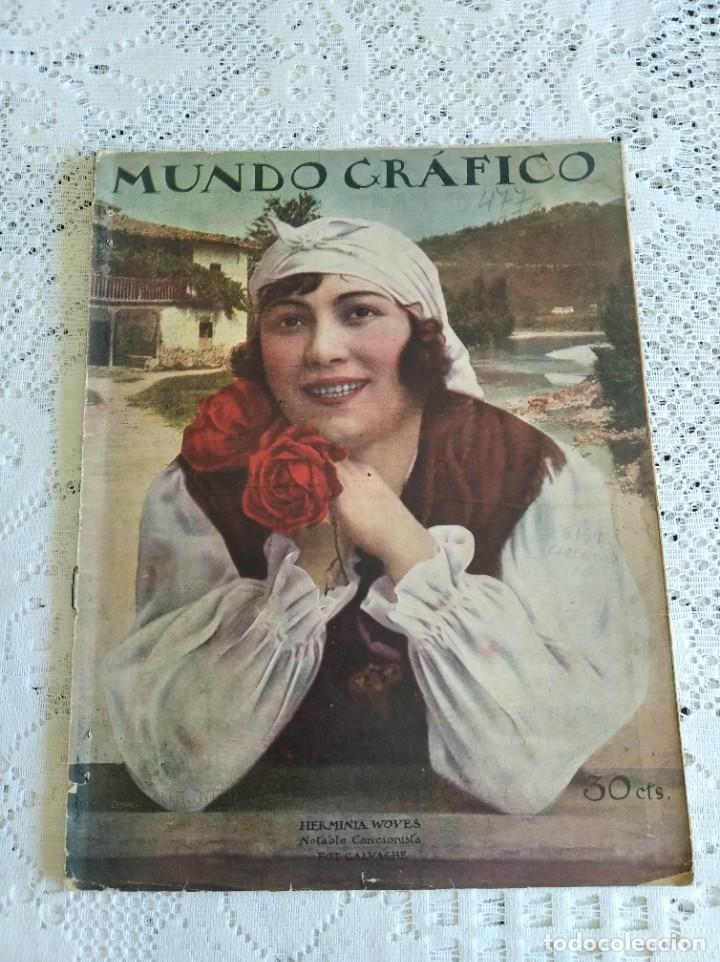 Coleccionismo de Revistas y Peri&oacute;dicos: REVISTA MUNDO GR&Aacute;FICO. A&Ntilde;O 10. N&ordm; 477. 22 DIC. 1920. GR&Aacute;FICAS BARCELONESAS. FIESTA BEN&Eacute;FICA OR..LEER