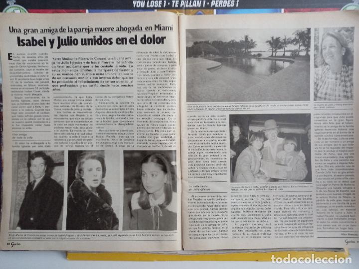 Coleccionismo de Revistas y Peri&oacute;dicos: ISABEL PREYSLER JULIO IGLESIAS KETTY MU&Ntilde;OZ