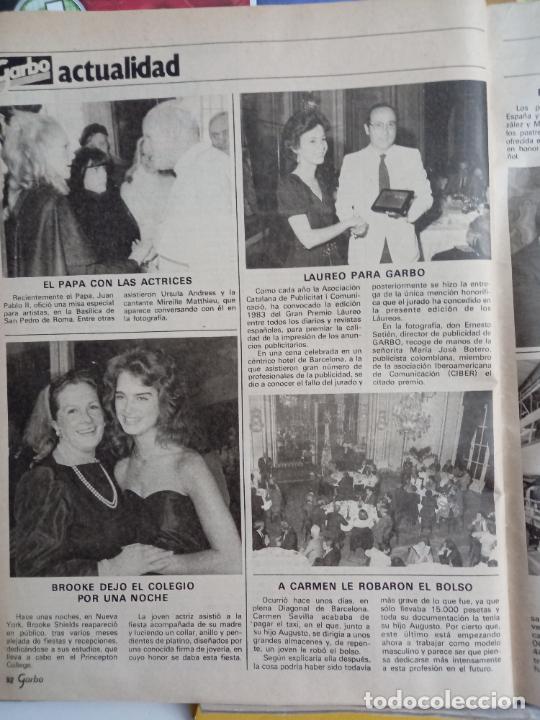 Coleccionismo de Revistas y Peri&oacute;dicos: BROOKE SHIELDS URSULA ANDRESS Y EL PAPA JUAN PABLO II CARMEN SEVILLA
