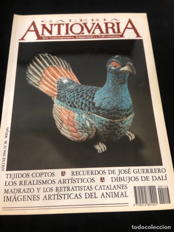 Collection Magazines and Newspapers: REVISTA ANTIQUARIA N 116, DIBUJOS DE DALI, MADRAXO ETC