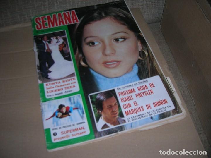 Coleccionismo de Revistas y Peri&oacute;dicos: Semana, n&ordm; 2042. Del 7-4-1979. John Amos &rdquo;Kunta Kinte&rdquo;. Superman. Isabel Preysler. Lauren Tewes. etc