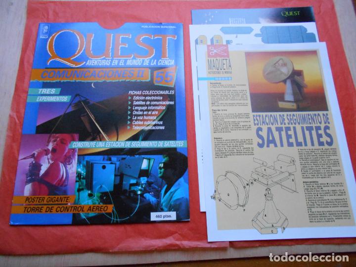 Collectionnisme de Revues et Journaux: QUEST AVENTURAS EN EL MUNDO DE LAS CIENCIA N&ordm; 55 COMUNICACIONES II