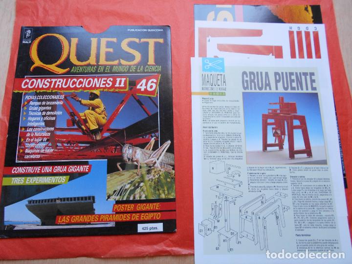 Collectionnisme de Revues et Journaux: QUEST AVENTURAS EN EL MUNDO DE LAS CIENCIA N&ordm; 46 CONSTRUCCIONES II