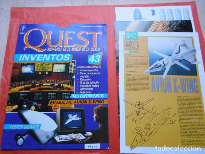 Collectionnisme de Revues et Journaux: QUEST AVENTURAS EN EL MUNDO DE LAS CIENCIA N&ordm; 43 INVENTOS