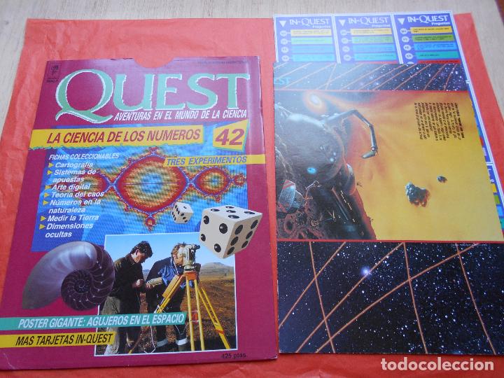 Collectionnisme de Revues et Journaux: QUEST AVENTURAS EN EL MUNDO DE LAS CIENCIA N&ordm; 42 CIENCIA DE LOS NUMEROS