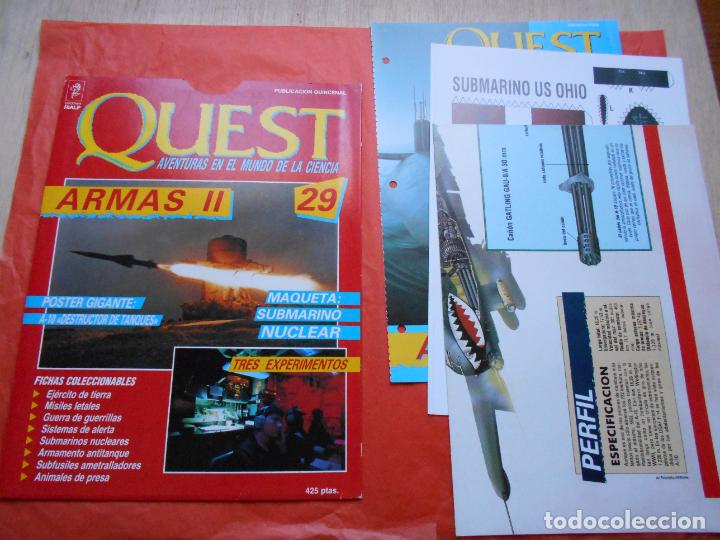 Collectionnisme de Revues et Journaux: QUEST AVENTURAS EN EL MUNDO DE LAS CIENCIA N&ordm; 29 ARMAS II