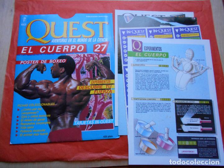 Coleccionismo de Revistas y Peri&oacute;dicos: QUEST AVENTURAS EN EL MUNDO DE LAS CIENCIA N&ordm; 27 EL CUERPO