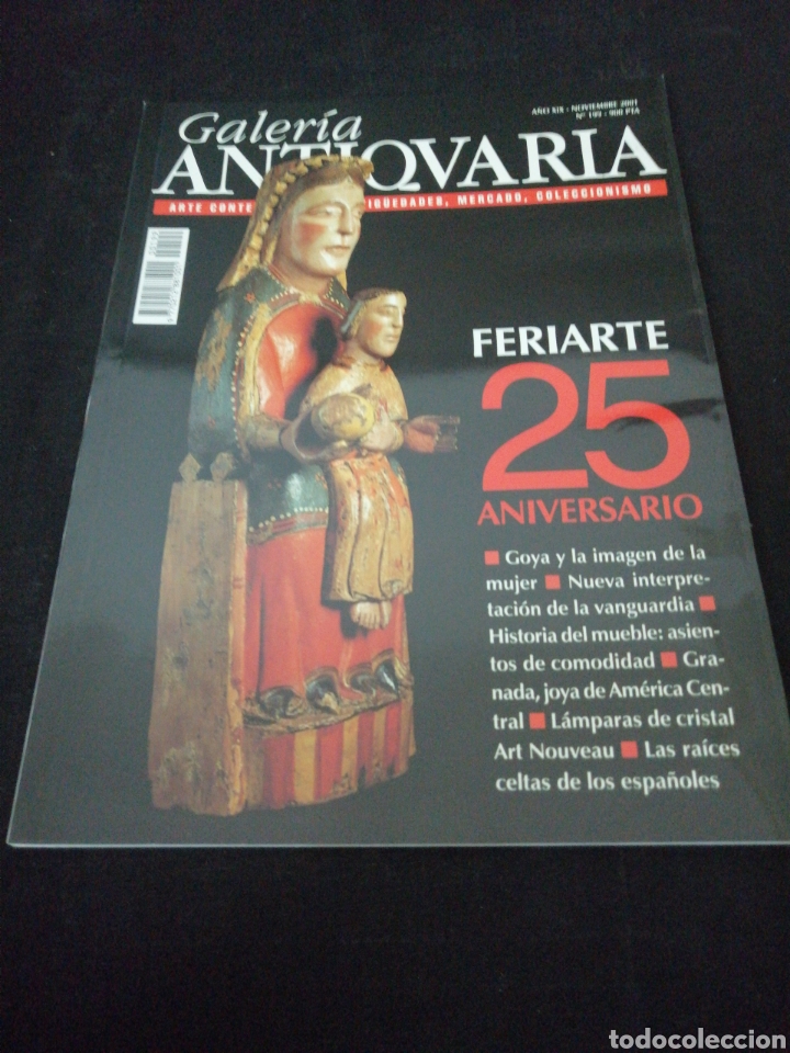 Coleccionismo de Revistas y Peri&oacute;dicos: REVISTA ANTIQUARIA N 199, L&Aacute;MPARAS CRISTAL ART NOUVEAU, GOYA, ETC..