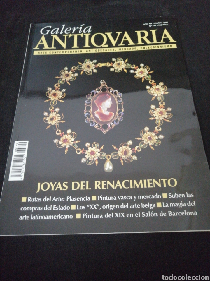 Coleccionismo de Revistas y Peri&oacute;dicos: REVISTA ANTIQUARIA N 192, JOYAS DEL RENACIMIENTO, PINTURA VASCA, ETC