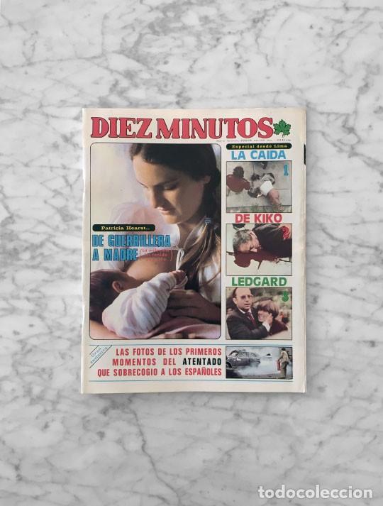 Coleccionismo de revistas y peri&oacute;dicos: DIEZ MINUTOS - 1981 - CHARLIE RIVEL, MAYRA GOMEZ KEMP, ATENTADO DE ETA, EL LUTE, KIKO LEDGARD