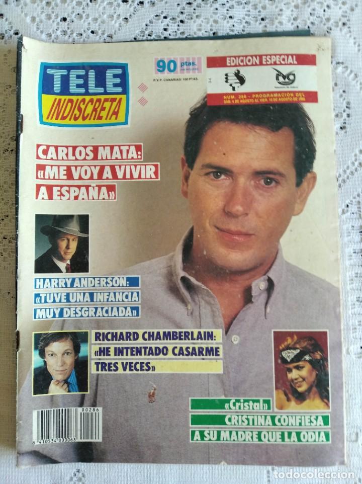 Collection Magazines and Newspapers: REVISTA TELE INDISCRETA. N&ordm; 286. AGO 1990. COMIENZA EL MUNDOBASKET 90. LOS VIOLENTOS CELOS DE...LEER