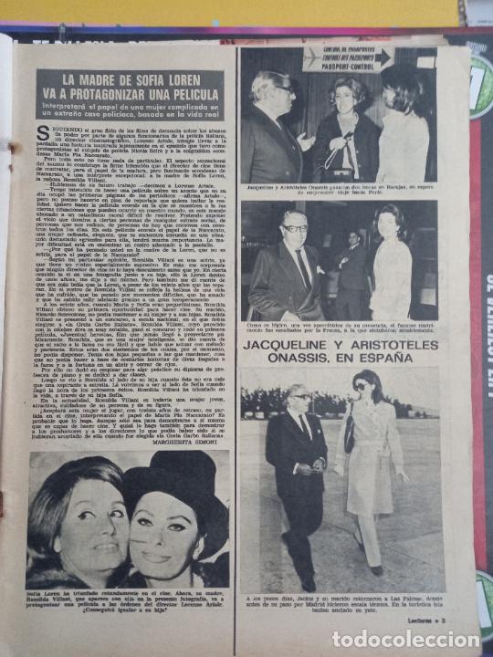Coleccionismo de Revistas y Peri&oacute;dicos: sofia loren jacqueline kennedy onassis en espa&ntilde;a