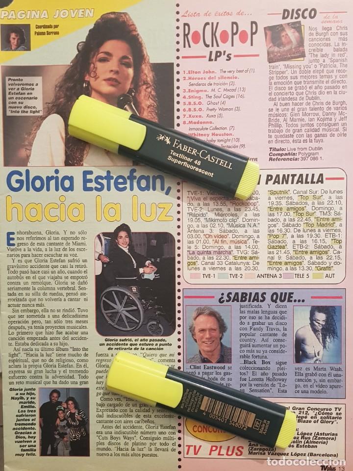 Coleccionismo de Revistas y Peri&oacute;dicos: Reportaje Gloria Estefan 23.02.1991