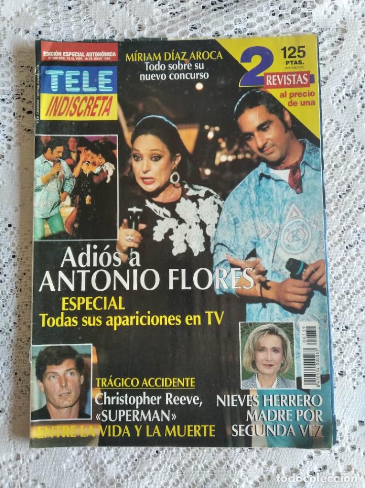 Collection Magazines and Newspapers: REVISTA TELE INDISCRETA. N&ordm; 539. JUN 1995. NIEVES HERRERO, MADRE POR SEGUNDA VEZ. UN VERANO CO..LEER