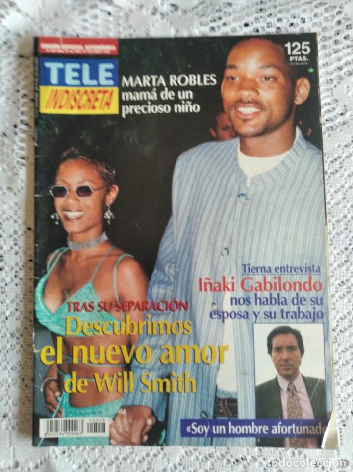 Collezionismo di Riviste e Giornali: REVISTA TELE INDISCRETA. N&ordm; 558. OCT 1995. WILL SMITH NOS PRESENTA A SU NUEVO AMOR. LOS PUENTE..LEER