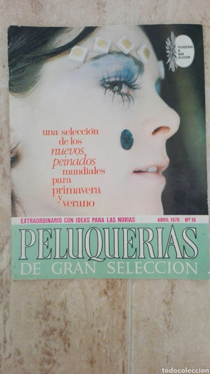 Coleccionismo de Revistas y Peri&oacute;dicos: Peluquer&iacute;as de gran selecci&oacute;n n&deg;16 04/70 especial novias. Llongueras