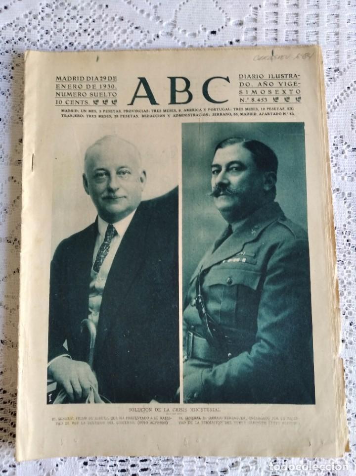 Coleccionismo de Revistas y Peri&oacute;dicos: REVISTA ABC. A&Ntilde;O 1930. N&ordm; 8.453. LOS DI&Aacute;LOGOS EN INGL&Eacute;S. LA VIDA EN LOS ESTUDIOS DE CINELANDIA..LEER