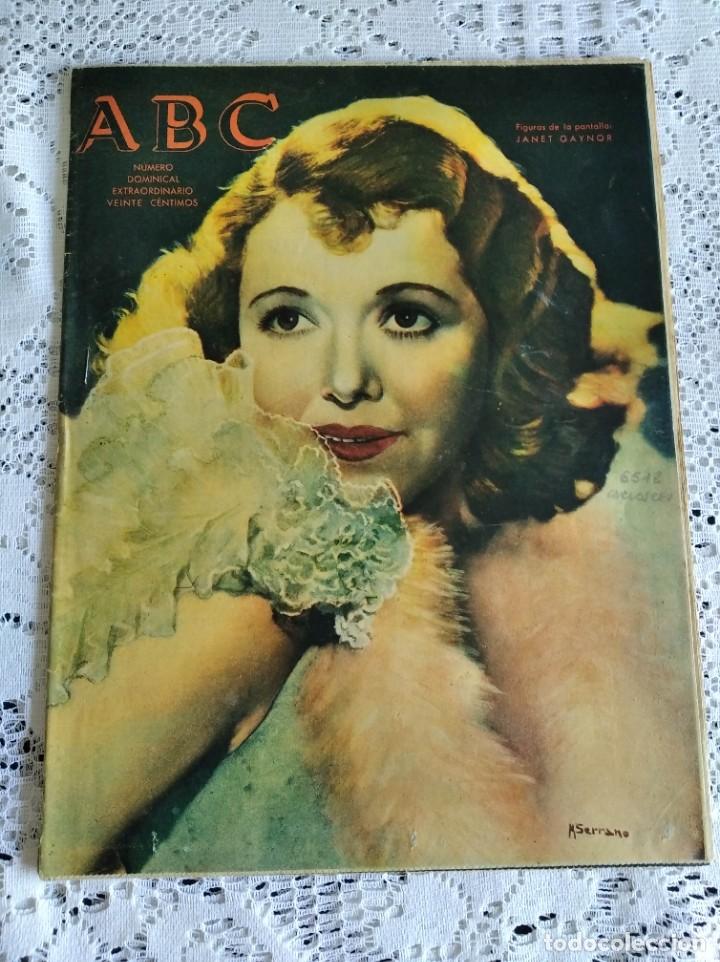 Coleccionismo de Revistas y Peri&oacute;dicos: REVISTA ABC. A&Ntilde;O 1934. N&ordm; 9.715. DIONISIO P&Eacute;REZ. LA ALEMANIA DE MADAME STAEL. LA EMISI&Oacute;N DE BO..LEER