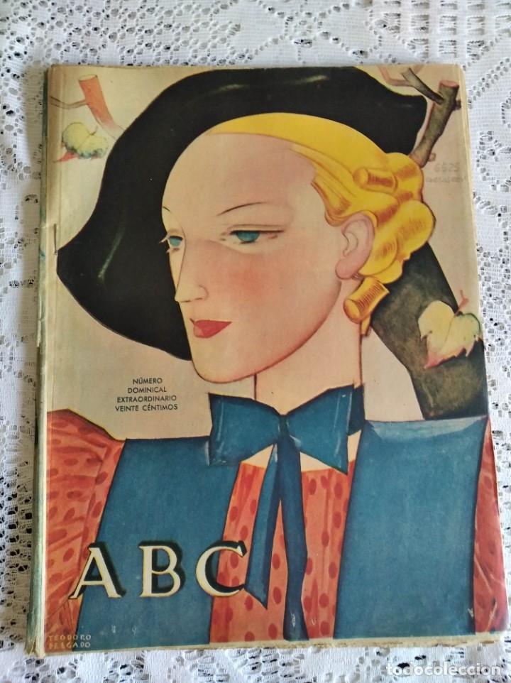 Coleccionismo de Revistas y Peri&oacute;dicos: REVISTA ABC. A&Ntilde;O 1934. N&ordm; 9.805. LOS C&Eacute;LEBRES DOMINGOS DE TORRIJOS. 300 MILLONES PARA ASTURIAS..LEER
