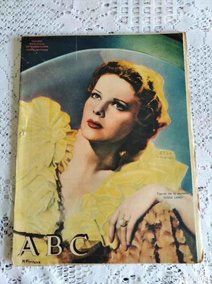 Coleccionismo de Revistas y Peri&oacute;dicos: REVISTA ABC. A&Ntilde;O 1934. N&ordm; 9.601. LA REINA MERCEDES. SOMBRAS: C&Eacute;SAR BORGIA. EL PROBLEMA CEREALI..LEER
