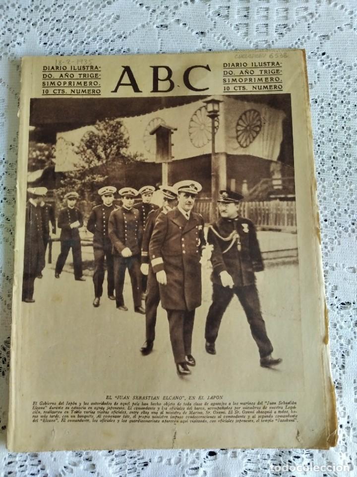 Coleccionismo de Revistas y Peri&oacute;dicos: REVISTA ABC. A&Ntilde;O 1935. N&ordm; 9.902. LA LEY DE ARRENDAMIENTOS. LA COMBINACI&Oacute;N DE MANDOS MILITARES...LEER