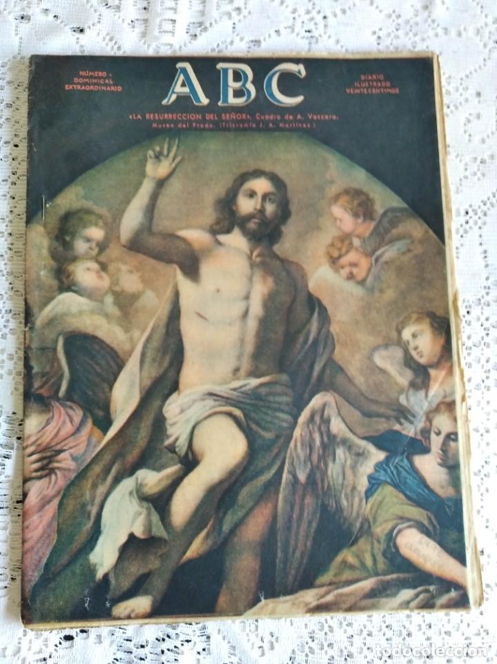 Coleccionismo de Revistas y Peri&oacute;dicos: REVISTA ABC. A&Ntilde;O 1933. N&ordm; 9.337. RESURRECCI&Oacute;N. DON TORCUATO LUCA DE TENA. PROCESI&Oacute;N EN ORIHUELA.LEER
