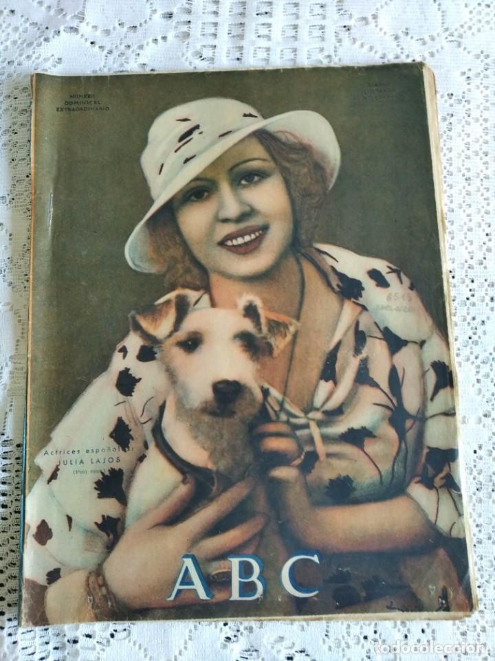 Coleccionismo de Revistas y Peri&oacute;dicos: REVISTA ABC. A&Ntilde;O 1919. N&ordm; 9.499. LA ALTURA MAYOR DE ESPA&Ntilde;A. EL MONASTERIO DE EL ESCORIAL. LA E..LEER