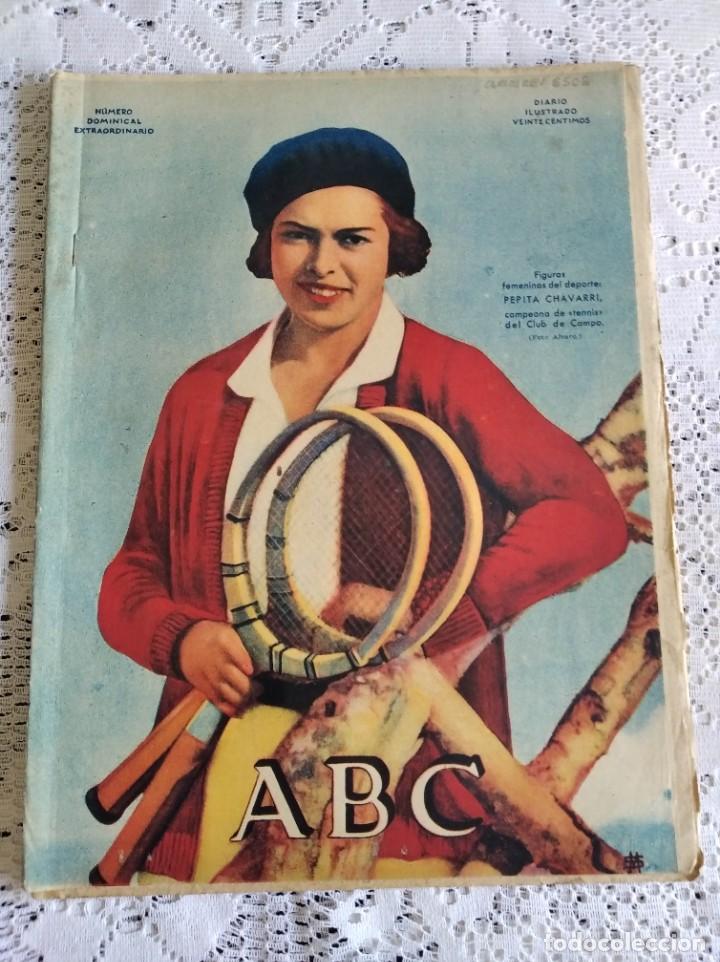 Coleccionismo de Revistas y Peri&oacute;dicos: REVISTA ABC. A&Ntilde;O 1933. N&ordm; 9.271. LA HISTORIA DE ESPA&Ntilde;A (LAFUENTE). LA ASOCIACI&Oacute;N MATRITENSE DE..LEER