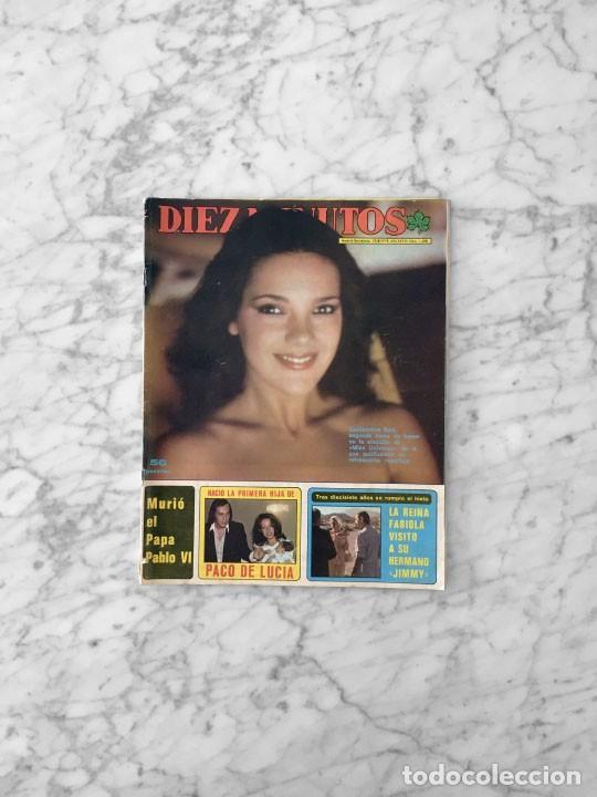 Coleccionismo de Revistas y Peri&oacute;dicos: DIEZ MINUTOS - 1978 - AGATA LYS, MAYRA GOMEZ KEMP, PATRICIA ADRIANI, ROCIO DURCAL, AMPARO MU&Ntilde;OZ