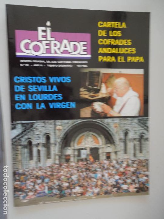 Coleccionismo de Revistas y Peri&oacute;dicos: EL COFRADE REVISTA GENERAL DE LOS COFRADES ANDALUCES N&ordm; 36-1991 - SEMANA SANTA