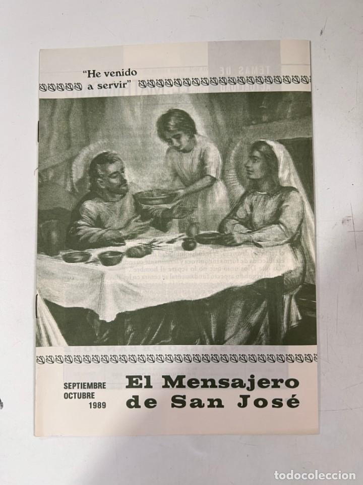 Collection Magazines and Newspapers: EL MENSAJERO DE SAN JOS&Eacute;. SEPTIEMBRE - OCTUBRE 1989. PP. CARMELITAS DESCALZOS. PERFECTO ESTADO