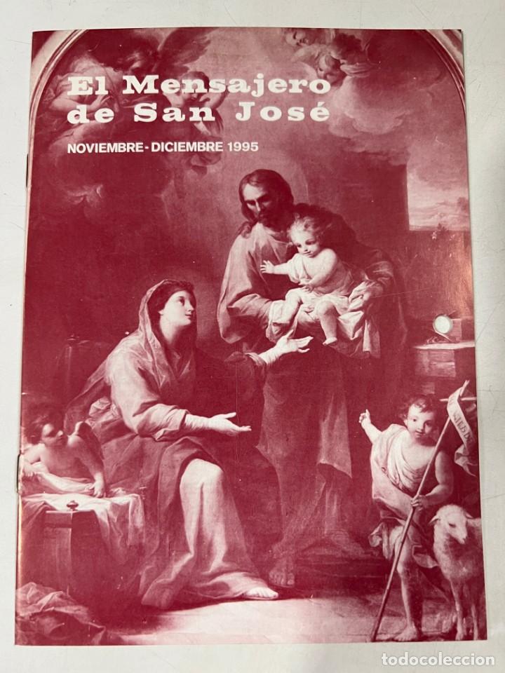 Collezionismo di Riviste e Giornali: EL MENSAJERO DE SAN JOS&Eacute;. NOVIEMBRE - DICIEMBRE 1995. PP. CARMELITAS DESCALZOS. PERFECTO ESTADO