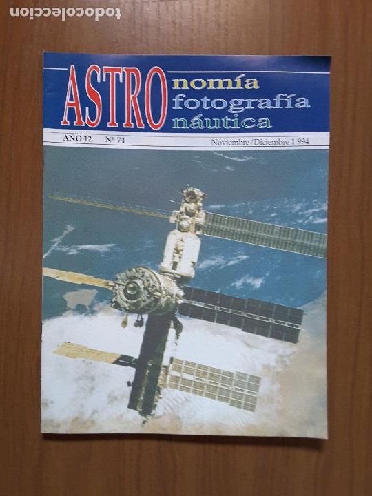 Coleccionismo de revistas y peri&oacute;dicos: Astronom&iacute;a, Astrofotograf&iacute;a y Astron&aacute;utica 74