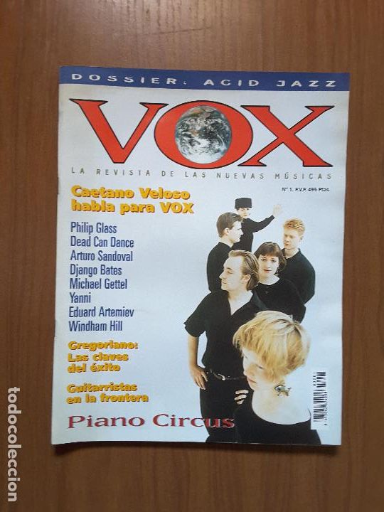 Colecionismo de Revistas e Jornais: Vox 1. La Revista de las Nuevas M&uacute;sicas