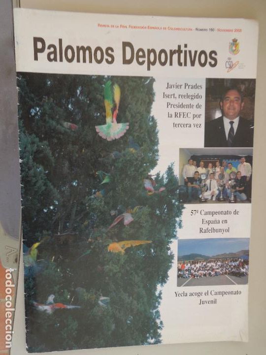 Collection Magazines and Newspapers: PALOMOS DEPORTIVOS , REVISTA DE LA COLOMBICULTURA ESPA&Ntilde;OLA N&ordm; 160-11-2008 VER SUMARIO