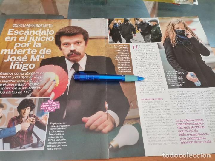 Coleccionismo de revistas y peri&oacute;dicos: JUICIO MUERTE JOS&Eacute; M&ordf; I&Ntilde;IGO 2 PAG REVERSO LOLA FLORES RESUCITA SPOT 2 PAG. RECORTE REVISTA 2021