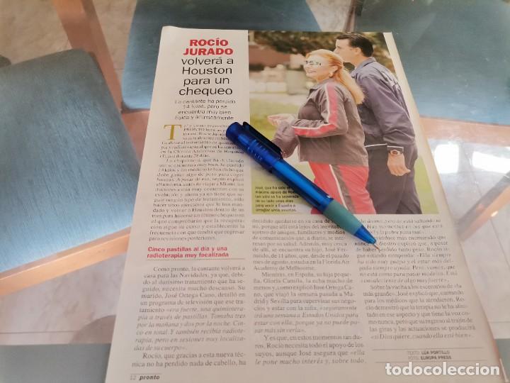 Coleccionismo de Revistas y Peri&oacute;dicos: ROC&Iacute;O JURADO REVERSO ANUNCIO QUICHE CASA TARRADELLAS RECORTE REVISTA 2004