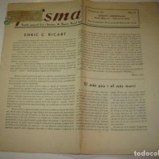 Coleccionismo de Revistas y Periódicos: PRISMA-VILANOVA I GELTRU-NUMERO 28-15 JUNY 1936-PRE GUERRA CIVIL-VER FOTOS-(V-23.458-6). Lote 346047098