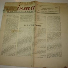 Coleccionismo de Revistas y Periódicos: PRISMA-VILANOVA I GELTRU-NUMERO 29-1 JULIOL 1936-PRE GUERRA CIVIL-VER FOTOS-(V-23.458-7). Lote 346047213