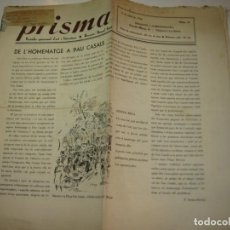 Coleccionismo de Revistas y Periódicos: PRISMA-VILANOVA I GELTRU-NUMERO 30-15 JULIOL 1936-PRE GUERRA CIVIL-VER FOTOS-(V-23.458-8). Lote 346047483