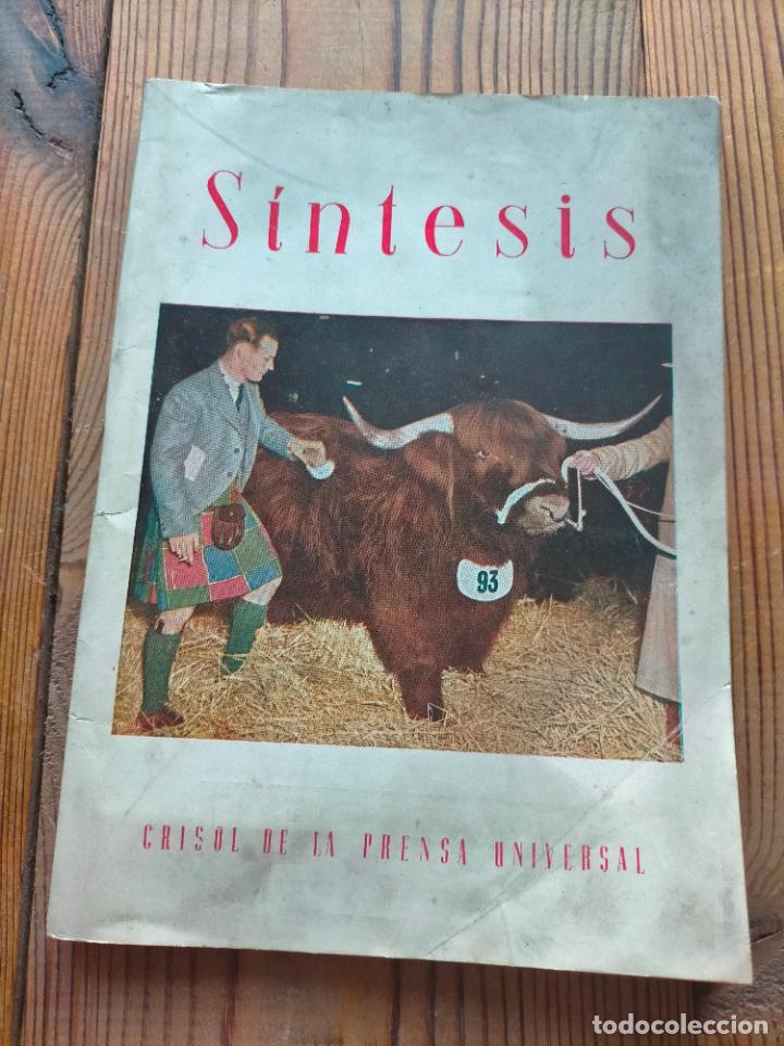 Coleccionismo de revistas y peri&oacute;dicos: REVISTA S&Iacute;NTESIS CRISOL DE LA PRENSA UNIVERSAL A&Ntilde;O V VOL IX 49
