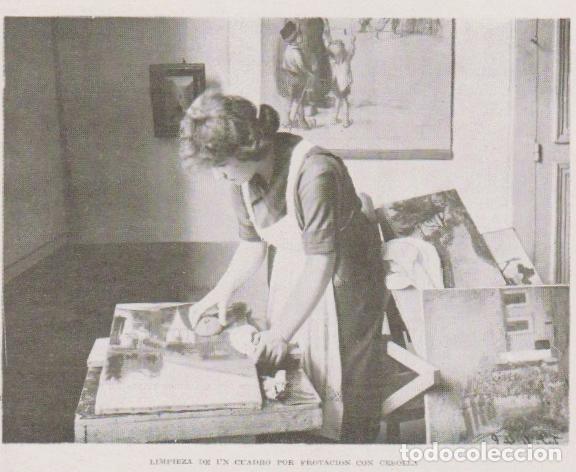 Colecionismo de Revistas e Jornais: * RESTAURACI&Oacute;N * PINTURA * El arte de limpiar y restaurar cuadros - 1923