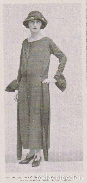 Collection Magazines and Newspapers: * MODA FEMENINA * Modelos Jeanne Halee Anna; en el hip&oacute;dromo de Lasarte - 1923